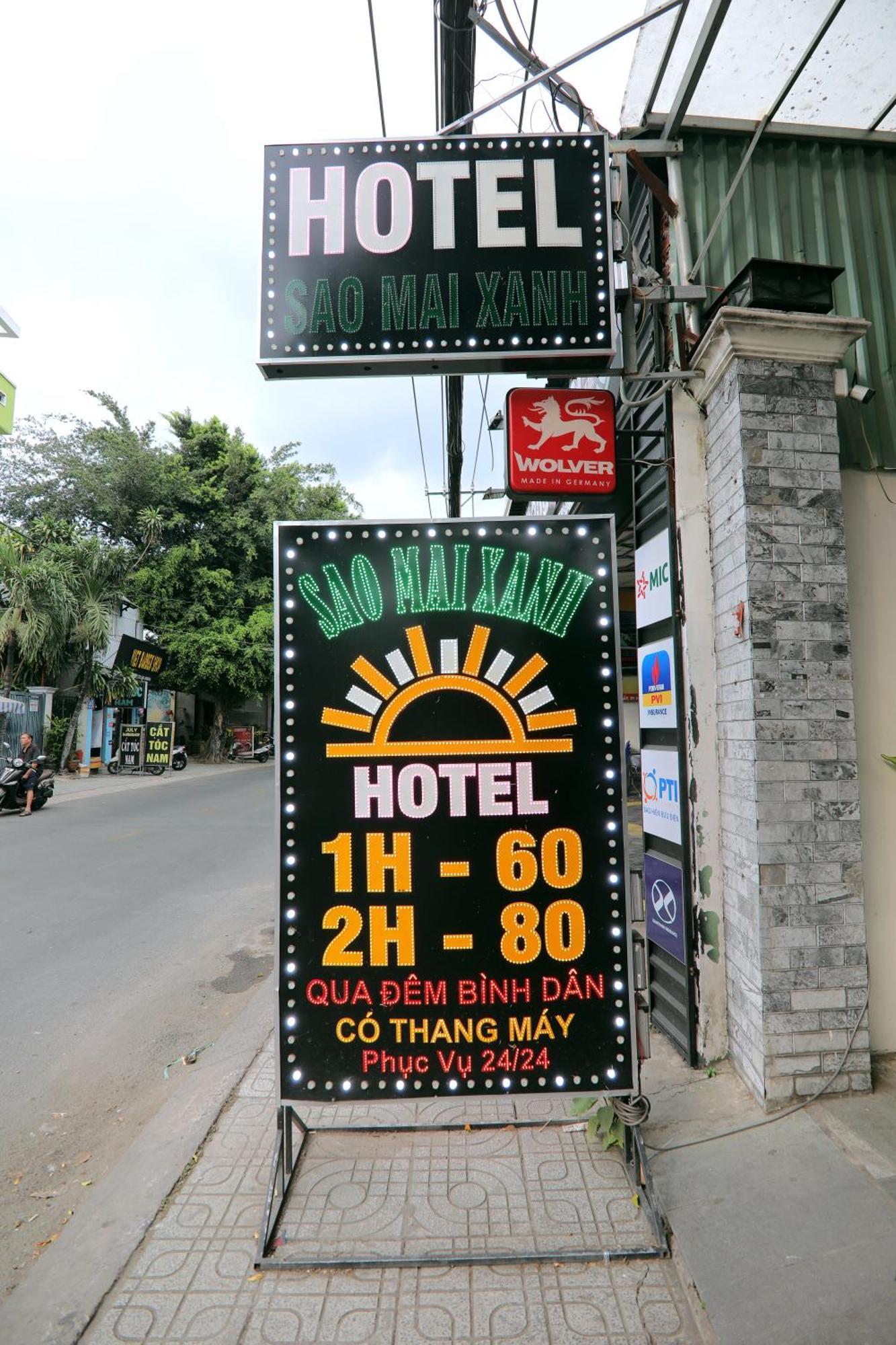 Khach San Sao Mai Xanh - Sao Mai Xanh Hotel Cidade de Ho Chi Minh Exterior foto